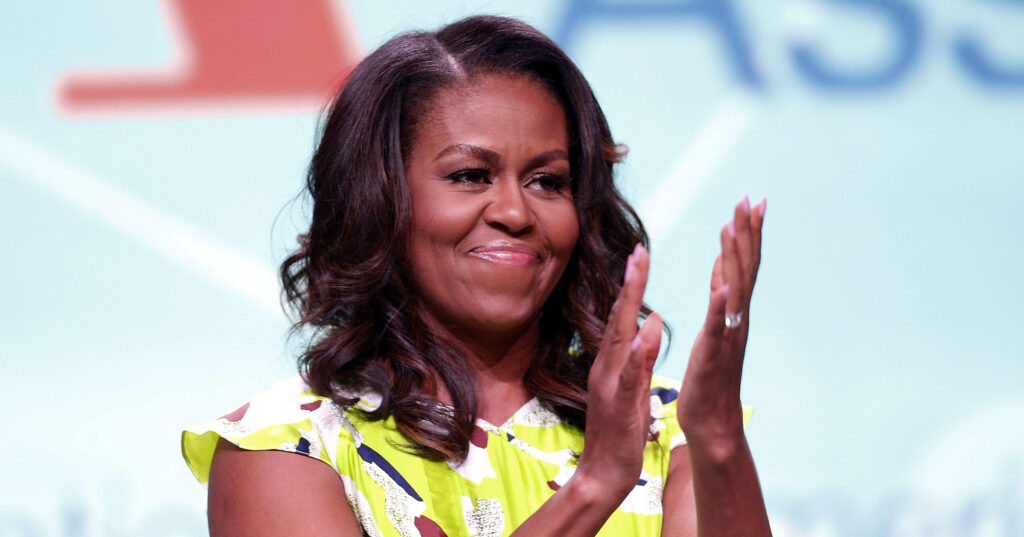 Michelle Obama announcing new book, Becoming