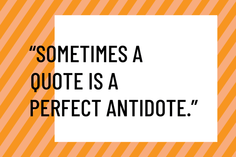 quote antidote