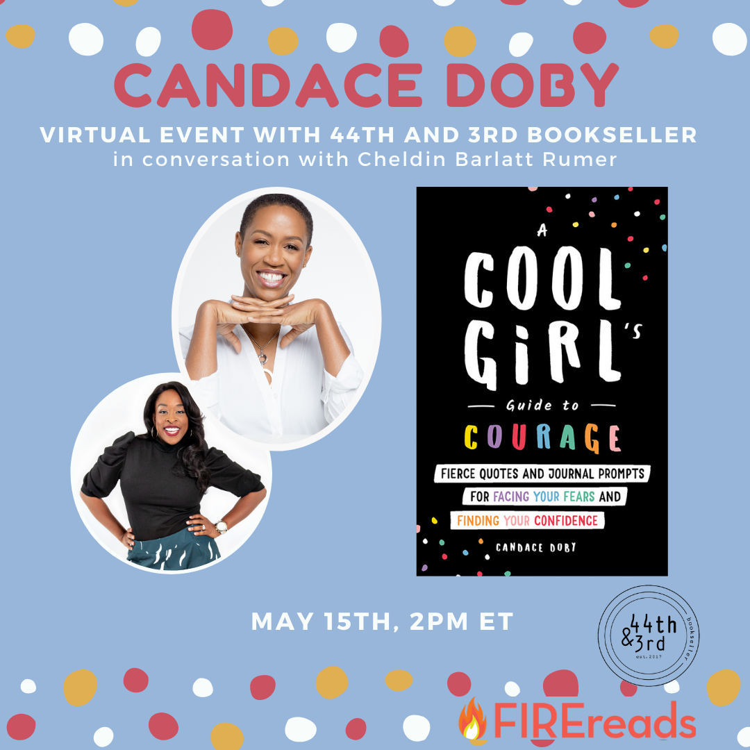 A Cool Girl's Guide To Courage virtual event with 44th & 3rd Bookseller