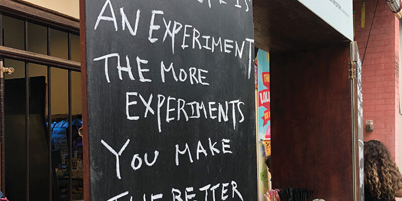 experimenter's mindset